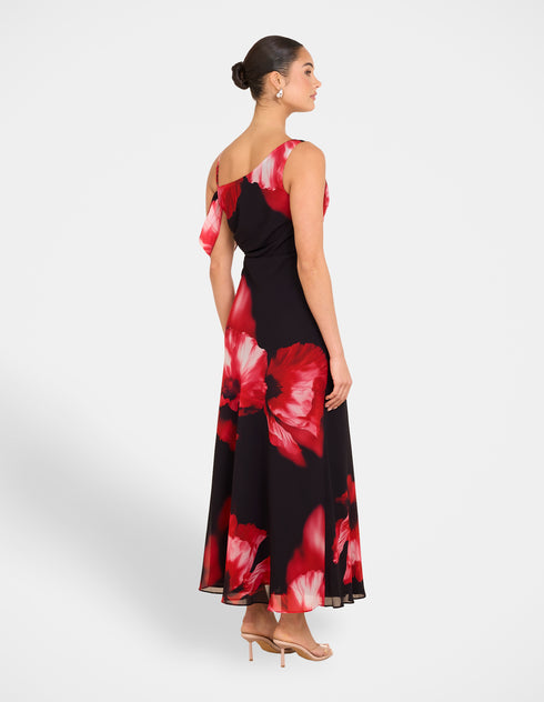 Oscar Cowl Neck Maxi Dress